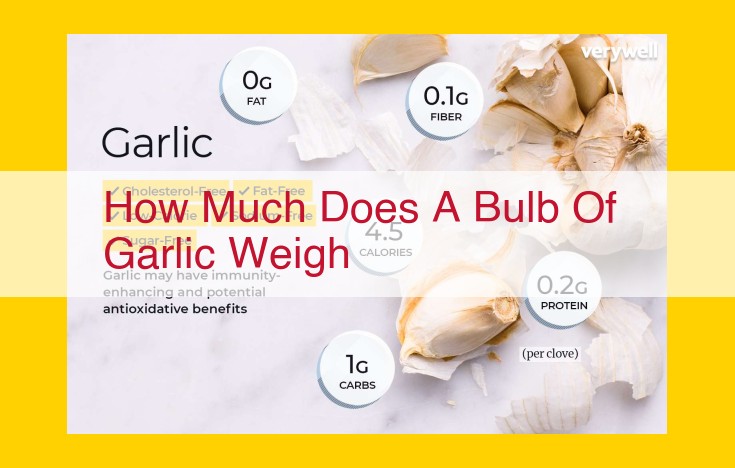 Understanding Garlic Bulb Weight: Factors Affecting Variation