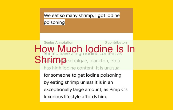 Shrimp: A Superfood Rich in Iodine for Thyroid Health