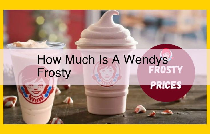 Wendy's Frosty: A Frozen Treat with a Price That Varies