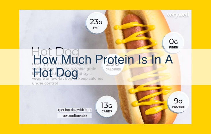 The Protein Content of Hot Dogs: A Guide to Nutritional Value and Health Considerations