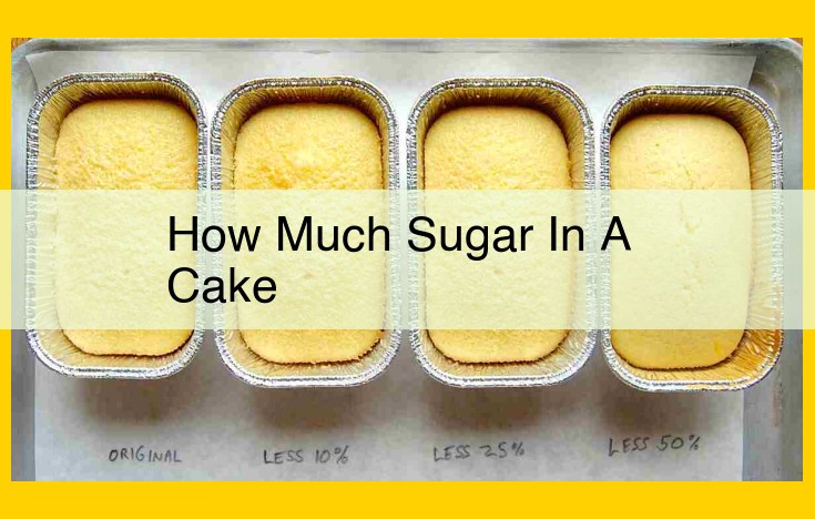 The Essential Role of Sugar in Enhancing Cake Taste and Texture