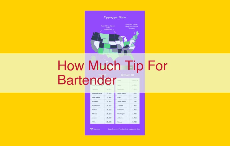 Optimal SEO Title: Tipping Bartenders: Etiquette and Factors to Consider