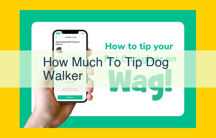 How to Tip Your Dog Walker for Optimal Care and Appreciation