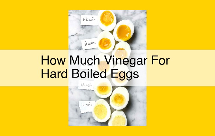 Sure, here is an optimized title for SEO: Perfect Hard-Boiled Eggs: Vinegar and Brine Solutions for Foolproof Results