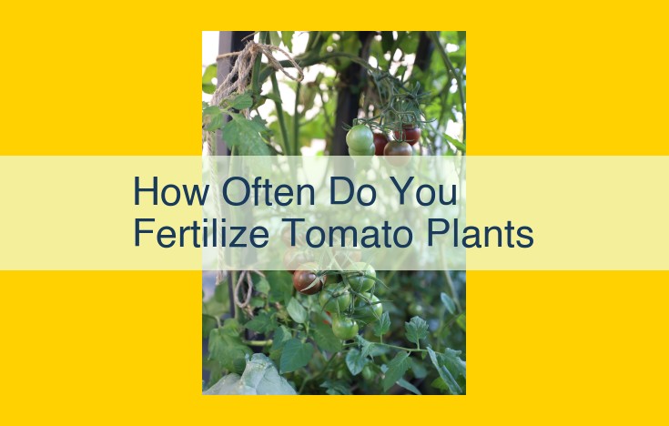 Optimized Title for SEO: Essential Nutrient Guide and Best Fertilization Practices for Thriving Tomato Plants