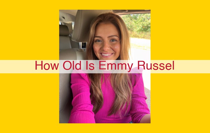 Academy Award-Nominated Emmy Russell: A Captivating Presence in the Entertainment Industry