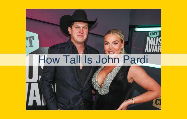 Country Music Star John Pardi: Towering Height, Captivating Performances, and Loyal Fan Base