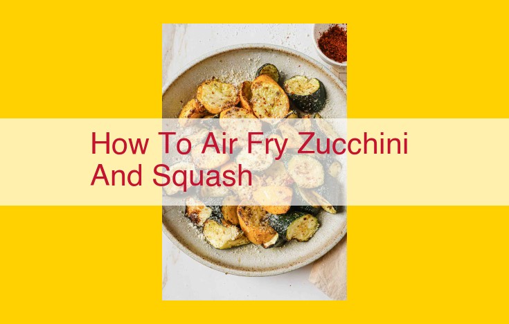 Crispy Air Fryer Zucchini and Squash: A Golden Delight (with Dipping Sauce Options)