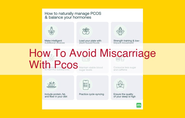 Unveiling the Path to Preventing Miscarriage with PCOS: A Comprehensive Guide for Women and Healthcare Providers