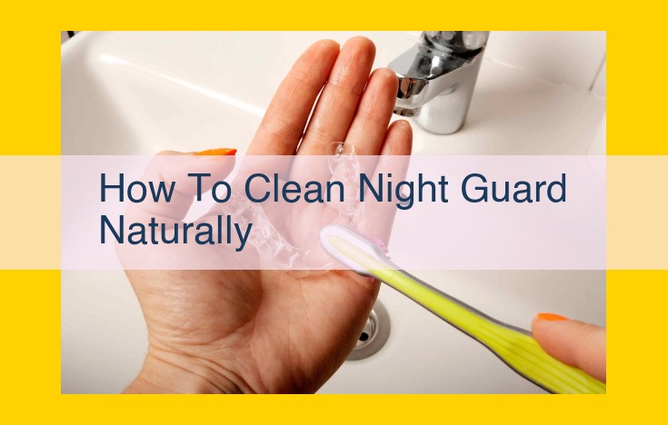 Comprehensive Night Guard Cleaning Guide: Natural Methods for Hygiene and Performance