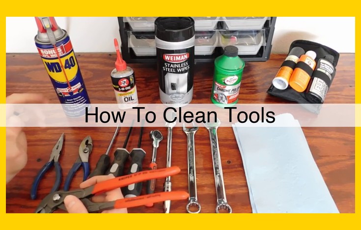 The Ultimate Tool Care Guide: Keep Your Tools Pristine and Extend Their Life