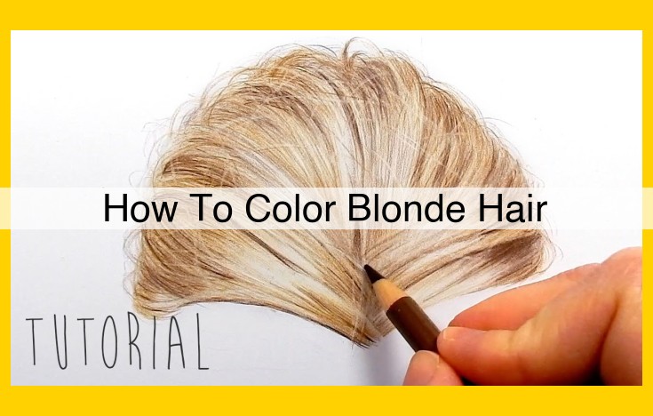 Ultimate Guide to Coloring Blonde Hair: A Step-by-Step Transformation