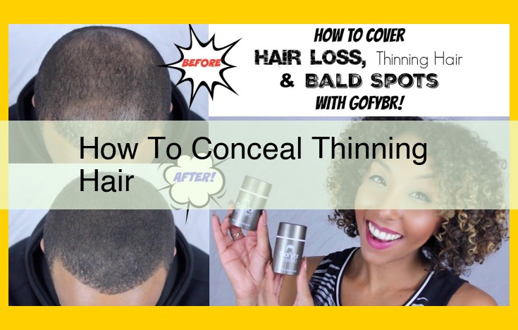 Comprehensive Guide to Concealing and Treating Thinning Hair: Hair Loss Prevention Strategies