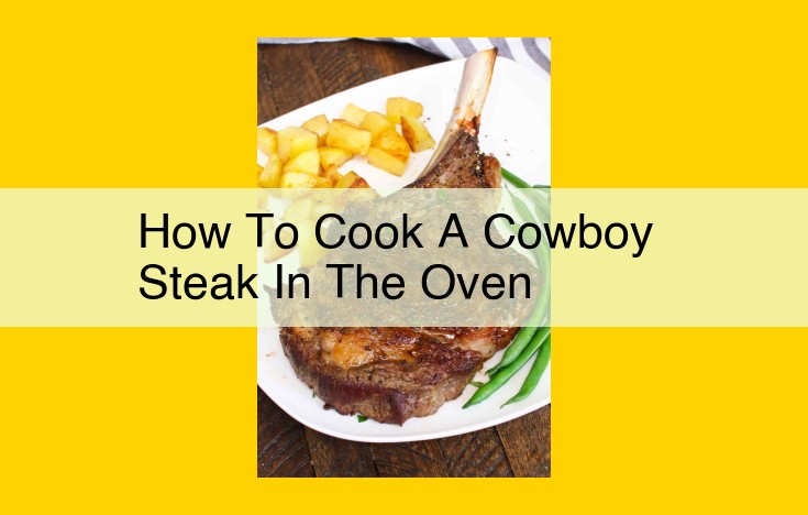 Ultimate Guide to Cooking a Perfect Cowboy Steak in the Oven: Step-by-Step Instructions