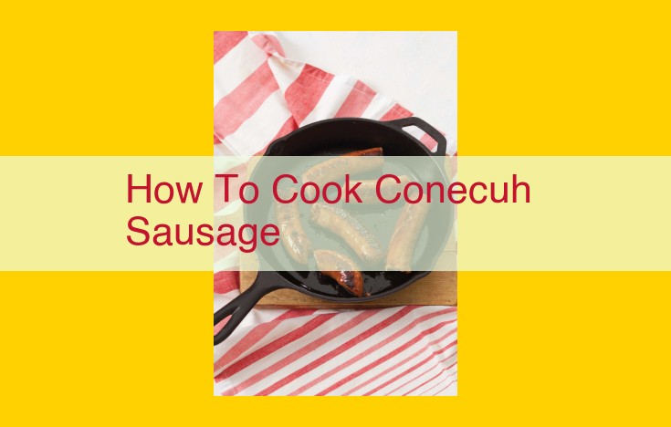 Step-by-Step Guide to Cooking Perfect Conecuh Sausage