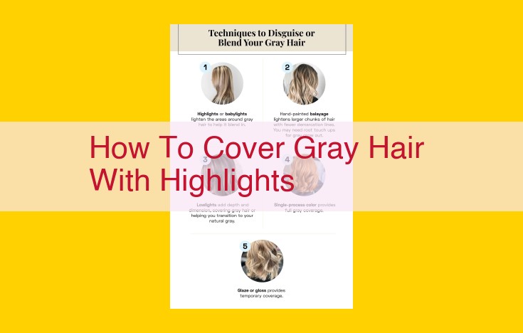 Conceal Gray Hair with Highlights: A Natural-Looking Solution for Youthful Locks