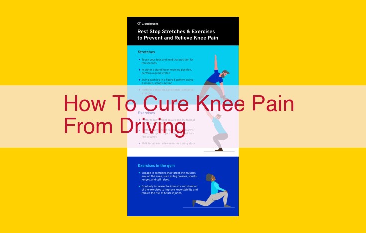 Ultimate Guide to Relieving Knee Pain While Driving: A Comprehensive Approach