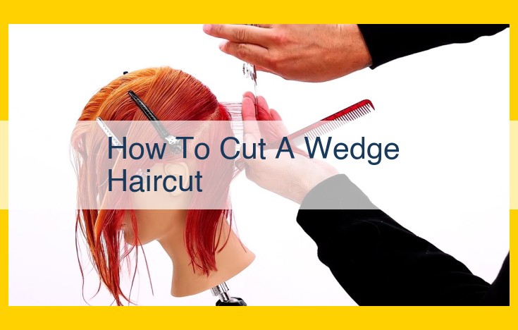 Beginner's Guide to Creating a Stunning Wedge Haircut