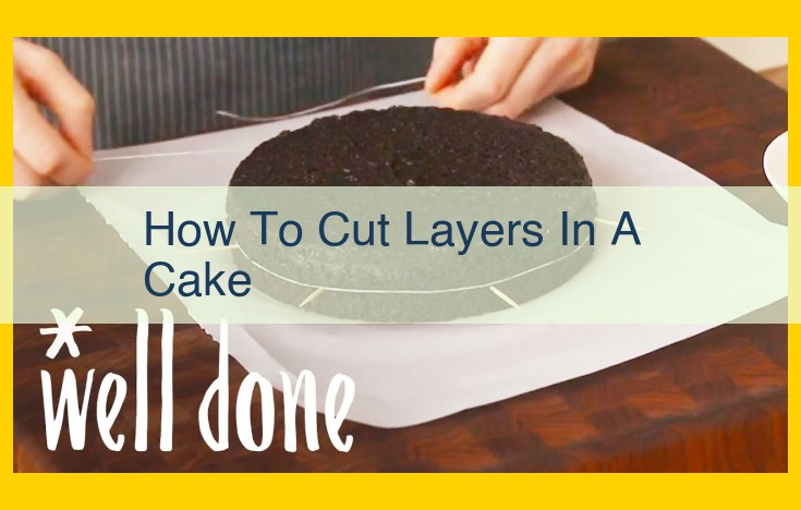 Expert Guide: Master the Art of Cutting Cake Layers for Perfect Stacking