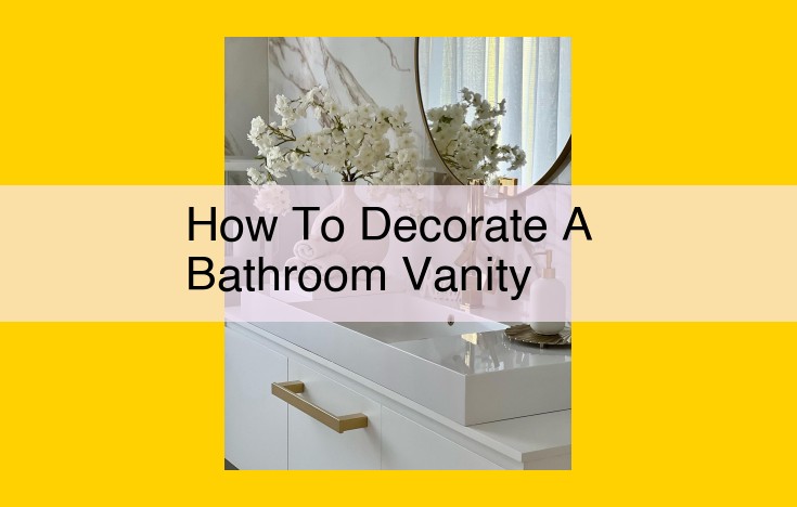 Essential Guide to Optimizing Bathroom Vanity Decor for Functionality and Style