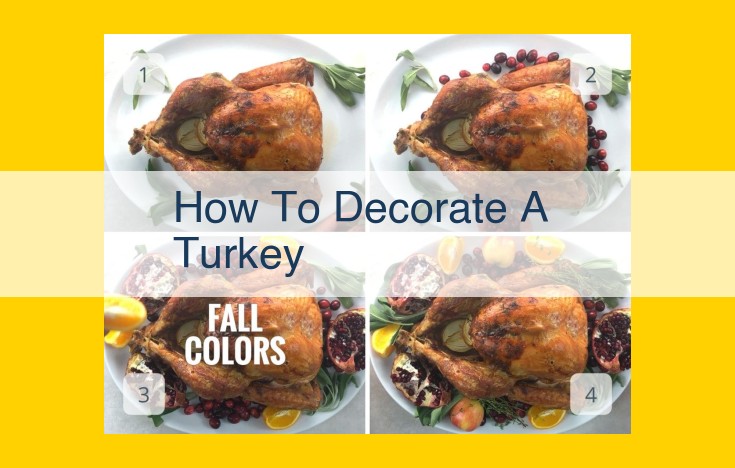 How to Decorate a Turkey: A Guide to Creative Embellishments with Feathers, Ribbons, and Beads