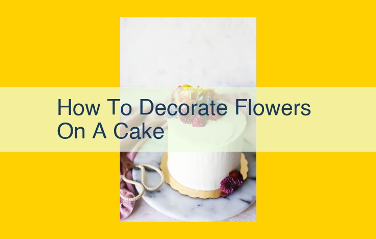 Masterful Cake Decoration: Tips to Elevate Your Visual Appeal