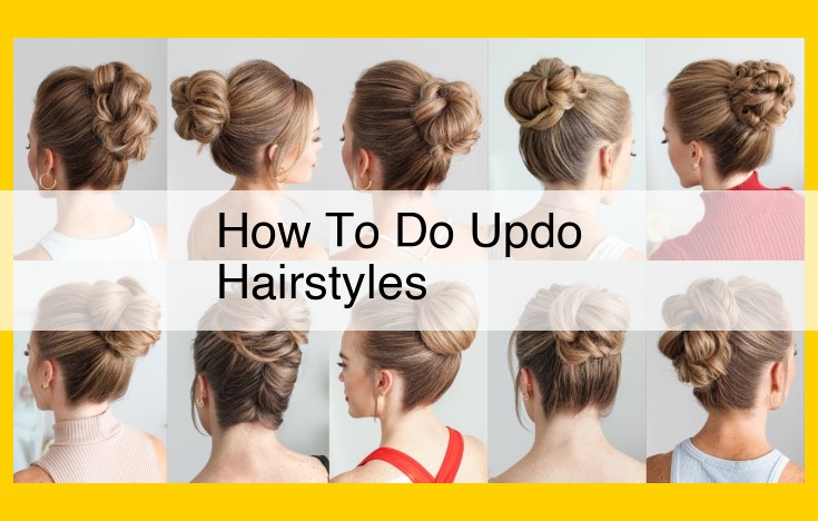 Ultimate Guide to Creating Stunning Updos: Step-by-Step Instructions and Styling Tips