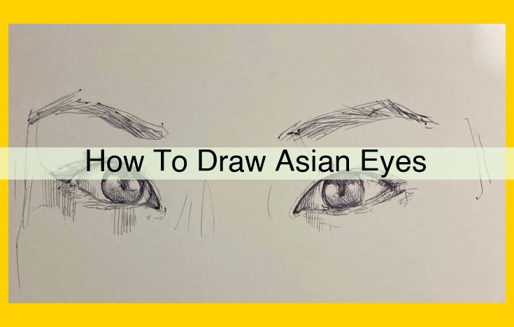 Ultimate Asian Eye Drawing Guide: Capture the Essence of the East