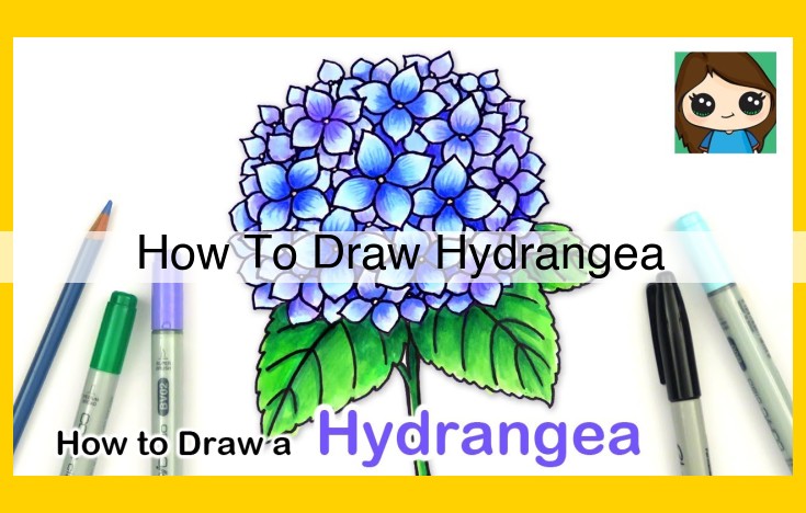 Masterful Guide to Drawing Hydrangeas: Capturing Their Ethereal Beauty