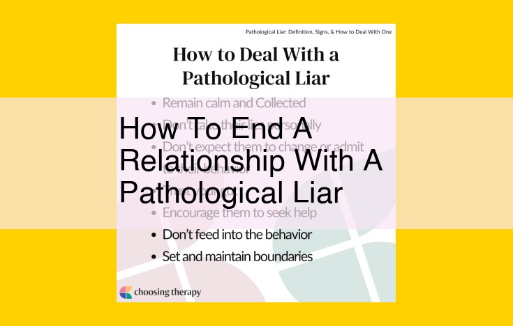 Navigating the Emotional Maze of Ending a Relationship with a Pathological Liar: A Comprehensive Guide for Recovery