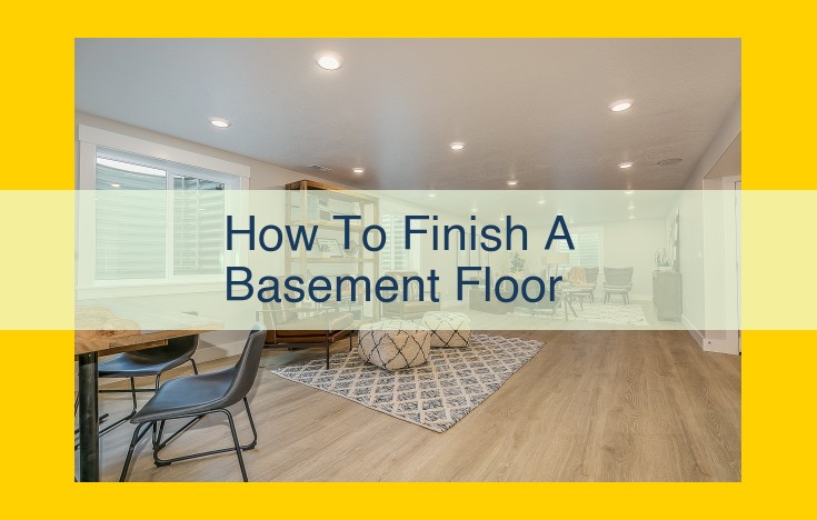 Ultimate Guide to Basement Flooring Options and Installation Materials