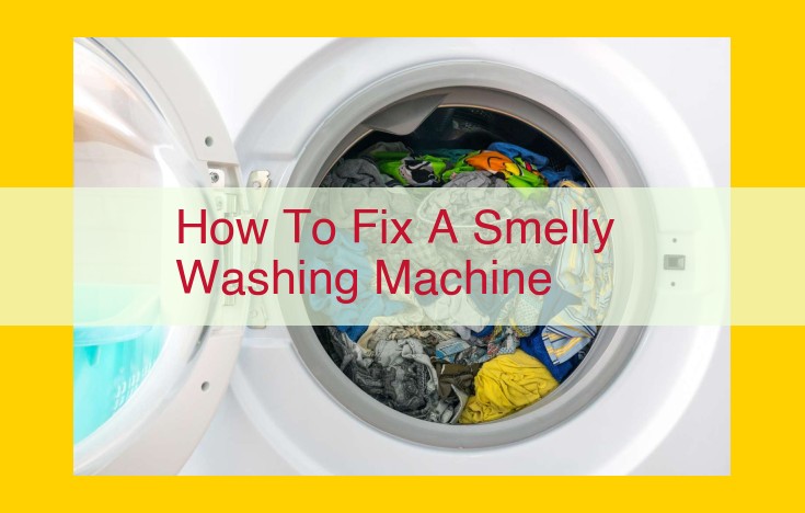 Fix a Smelly Washing Machine: A Comprehensive Guide to Causes and Solutions