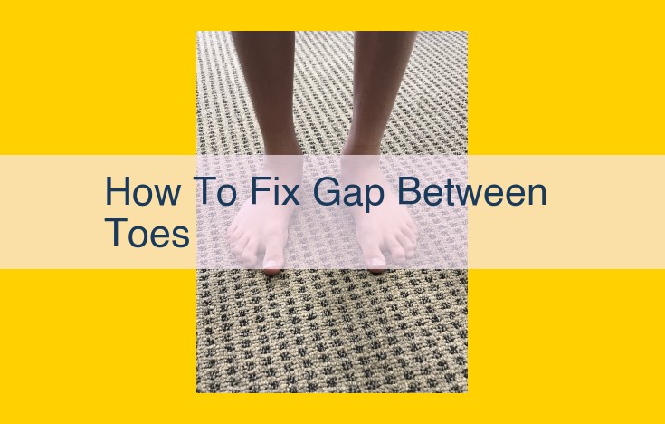 Treating Gaps Between Toes: Comprehensive Guide to Diagnosis, Treatment, and Prevention