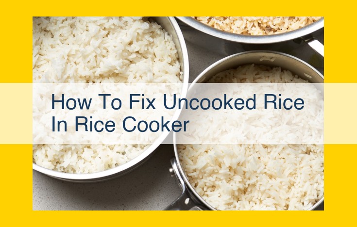 Ultimate Guide to Troubleshooting Uncooked, Mushy, and Burnt Rice in a Rice Cooker