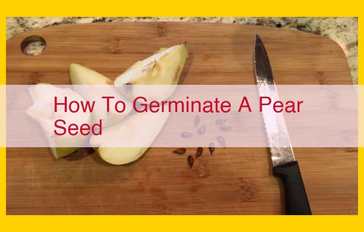 Step-by-Step Guide to Germinating Pear Seeds: A Comprehensive Guide