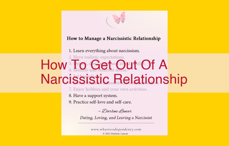 How to Break Free from a Narcissistic Relationship: Expert Guidance and Support