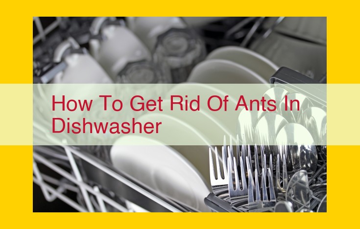 Eliminate Ants in Dishwashers: Comprehensive Guide to Banish Pests