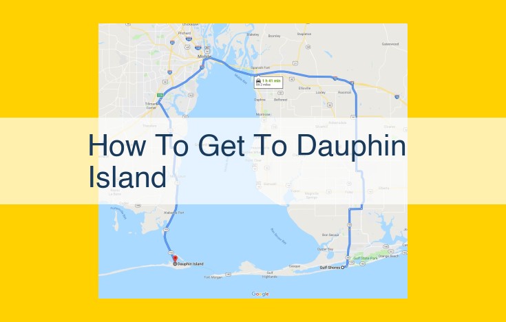 Explore Dauphin Island: Ferry and Sea Lab Transportation Options