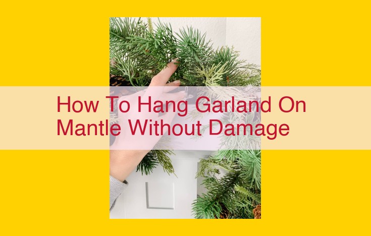 Hang Garland Damage-Free on Mantles: Essential Materials and Tips