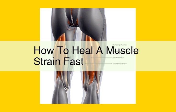 Expert Guide to Expedite Muscle Strain Recovery: RICE, Relief, Rehab, and Prevention