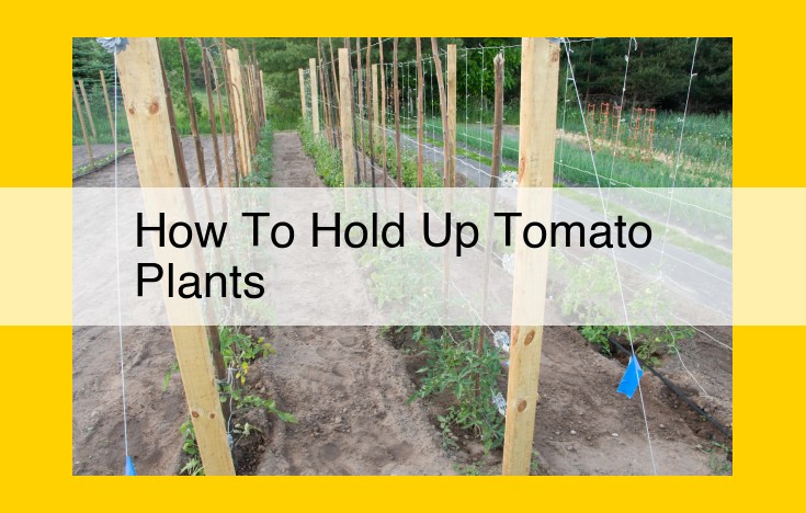 Expert Tomato Support Techniques: Trellises, Cages, Stakes, and More