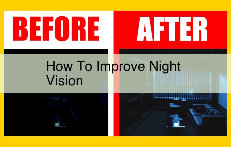 Night Vision Enhancement: Lifestyle Habits, Supplements, and Medical Considerations for Optimal Vision in Darkness