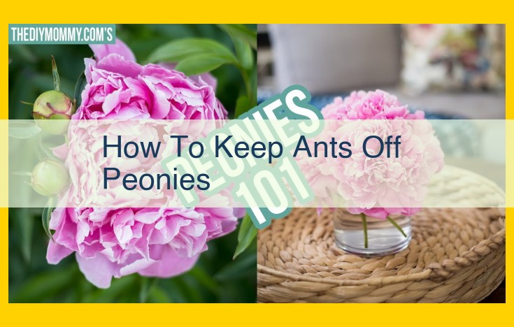 Ultimate Guide: Keeping Ants Away from Peonies - Natural and Effective Solutions