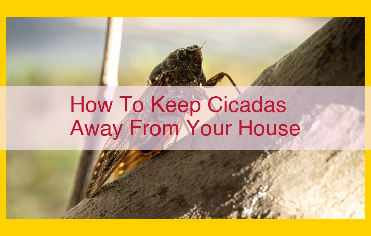 Proven Methods: Keep Cicadas Away from Your Home