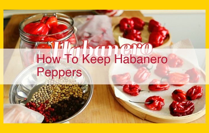 Preserve Habanero Peppers: A Step-by-Step Guide for Longevity and Flavor Retention