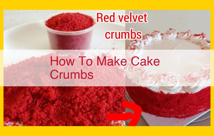 How to Create Perfect Cake Crumbs: A Guide to Fine, Irregular, Coarse, and Extra-Fine Crumbs