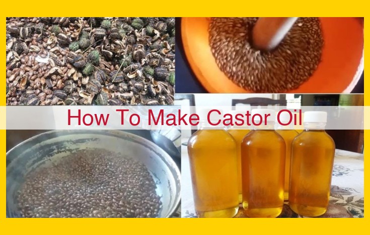 Castor Oil: Benefits, Production Methods, and Safety Considerations