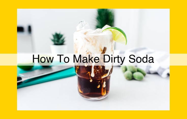 Indulge in the Ultimate Refreshment: A Comprehensive Guide to Crafting the Perfect Dirty Soda