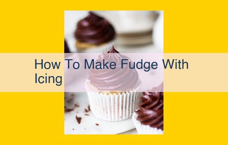 Indulge in Decadence: Create Exquisite Icing-Topped Fudge