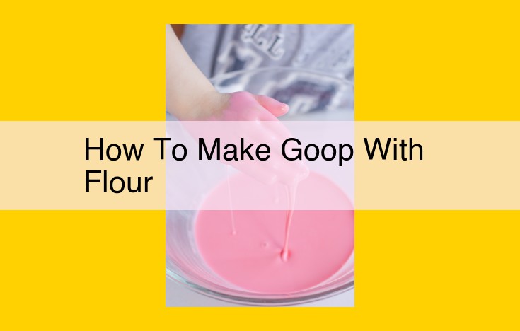 Create Calming Goop with Flour: Sensory Play and Relaxation